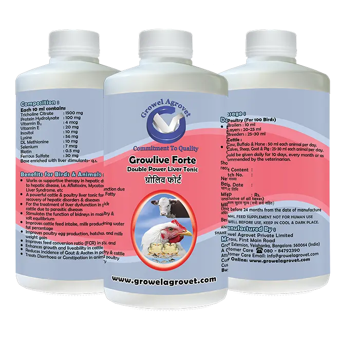 A Powerful Veterinary Liver Tonic for Aquaculture,Poultry, Cattle, Horses, Pigs, Goats, Sheep, Birds, and Pigeons